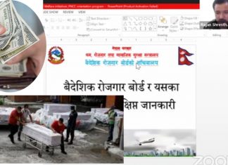 गएको १४ बर्षमा १० हजारबढी नेपालीले विदेशमा ज्यान गुमाए, ८१ खर्बबढीको रेमिट्यान्स