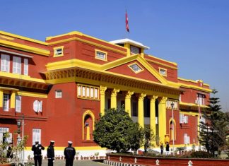 पाँच राजदूतले लिए शपथ