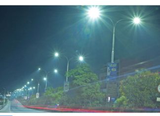 कोटेश्वरबाट भक्तपुरको सूर्वविनायकसम्मको सडकखण्ड स्मार्ट सडकबत्तीले झलमल्ल