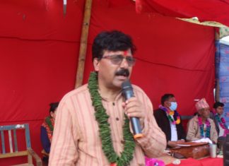 रुकुममा माओवादीको अगुवाइमा १३ सय किलोमिटर बाटो खनि सकेका छौँ – राजकुमार शर्मा