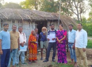 बहादुर महतोको परिवारलाई ८० हजार आर्थिक सहयोग हस्तान्तरण