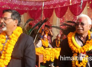 अर्थमन्त्री जनार्दन शर्माको चुनावी सभामा रुकुमका नेताहरू कसले के भने?