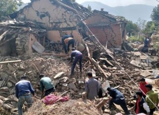 जाजरकोट भूकम्प : ९ करोड बराबरको खाद्यान्न क्षति