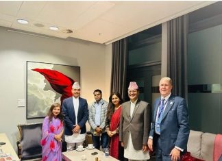 राज्याभिषेकमा सहभागी हुन मन्त्री साउद लण्डनमा