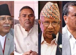 समाजवादी मोर्चाले सन्देशसभा आज विराटनगरमा सभा गर्दै