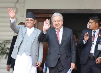 संसद्को संयुक्त बैठक आज, महासचिव गुटेरेसले सम्बोधन गर्ने