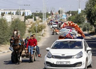 उत्तरी गाजाबाट करिब ५ लाख मानिस बाहिरिए