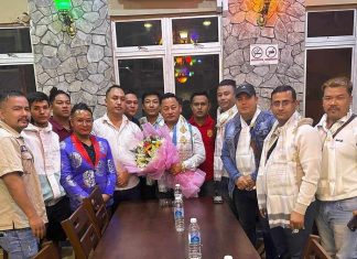 तामाङ घेदुङका बिभागीय प्रमुख सुनिल मोक्तानलाई मलेसियामा स्वागत