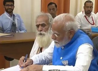 मोदीले गराए वाराणसी लोकसभा सिटबाट उम्मेदवारी दर्ता