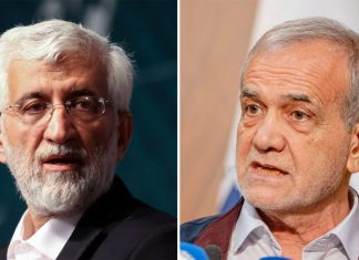 इरानमा राष्ट्रपतिको लागि दोस्रो चरणमा पेजेस्कियान र जलीली भिड्ने