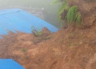 गुल्मीमा पहिरोमा पुरिएर एकै परिवारका पाँच जनाको मृत्यु