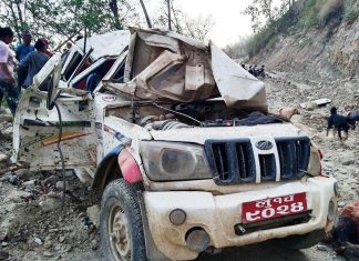 बुटवलमा जीप दुर्घटना : तीनको मृत्यु, एक जनाको अवस्था गम्भीर