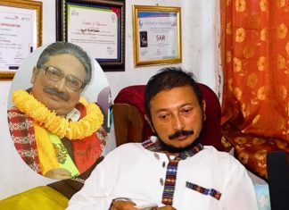 क्यान्सरले थलिएका नक्कली ‘प्रचण्ड’लाई गोरेटोको आर्थिक सहयोग