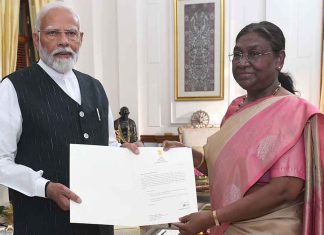 नरेन्द्र मोदी तेस्रो पटक भारतको प्रधानमन्त्री नियुक्त