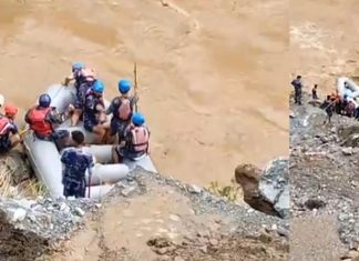 त्रिशुली नदीमा खसेका दुई वटा बसको खोजी कार्य जारी