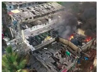 आन्ध्रप्रदेशमा एक उद्योगमा आगलागी हुदाँ १८ जनाको मृत्यु