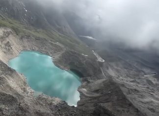 सोलुखुम्बुको थामेमा पोखरी फुटेर बाढी आएको पुष्टि