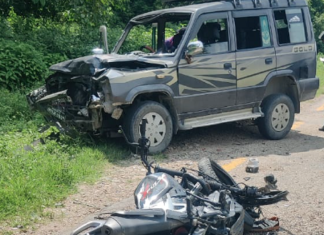 तिव्रगतिको टाटा सुमो र मोटरसाइकल जुध्दा दुई जनाको मृत्यु