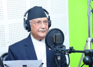 प्रधानमन्त्री ओलीले गरे ‘नमेटिने घाउ’ मा संवादको डबिङ