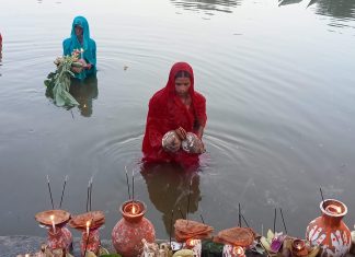 मिथिलाञ्चलमा छठको रौनक,आजबाट विधिवत रुपमा छठपर्व मनाइदैं