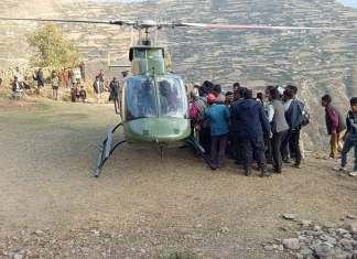 बागलुङमा जीप दुर्घटना, पाँच जनाको मृत्यु