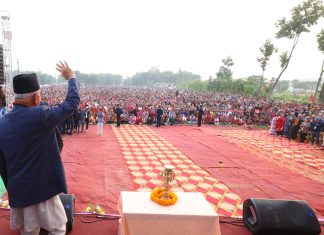 प्रधानमन्त्री ओली आज पनि झापा मै