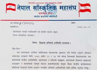 सांस्कृतिक महासंघमा विवाद चुलियो, सभापति थापा एकलौटी चलेको आरोप