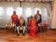 राष्ट्रपति पौडेलबाट शुभसाईतमा बहिनीहरूबाट तिहारको टीका ग्रहण