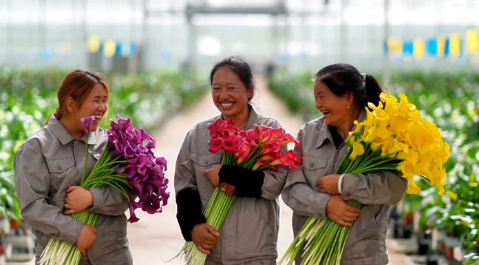 अन्तर्राष्ट्रिय बजारको रोजाइमा चिनियाँ फूलहरु