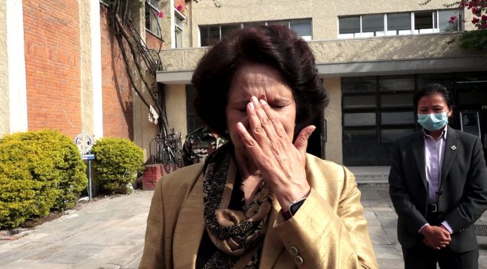 मन्त्री सुधा गौतमले रुँदै भनिन् : जेनजी आन्दोलन व्यर्थ नजाओस्