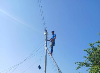 युवाको पहलमा कमलामाईको सडकमा २ सय ५ सडक बत्ती जडान