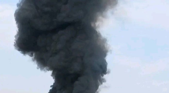 रौतहटमा गुडिरहेको यात्रुबाहक बसमा आगलागी