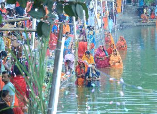 छठ पर्व विधिवत सुरु, आज ‘नहाय, खाय’