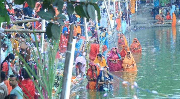 छठ पर्व विधिवत सुरु, आज ‘नहाय, खाय’