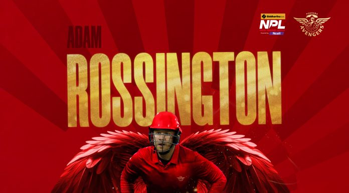 पोखरा एभेन्जर्सले गर्यो इंग्ल्यान्डका अनुभवी विकेटकिपर एडम रोसिङटनलाई अनुबन्ध