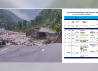 विपद्का कारण नेपालभरका मुख्य राजमार्गहरू अवरुद्ध, यातायात सेवा प्रभावित