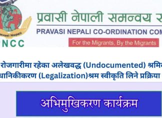 पिएनसीसीद्धारा वैधानिकीकरण सम्बन्धी सचेतनामूलक भर्चुअल कार्यक्रम सञ्चालन हुँदै