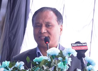 बक्यौता असुली ठोस परिणाम तर्फ अग्रसर भएको ऊर्जा मन्त्री घिसिङको दाबी
