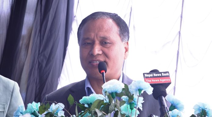 बक्यौता असुली ठोस परिणाम तर्फ अग्रसर भएको ऊर्जा मन्त्री घिसिङको दाबी