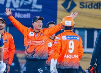 चितवन राइनोजले विराटनगर किङ्सलाई ४८ रनले हरायो