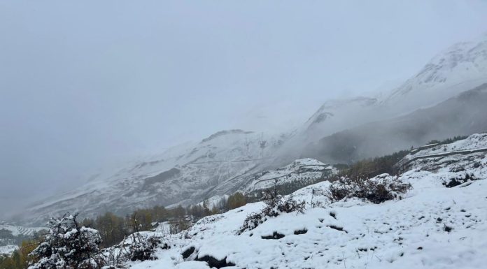 आज कोशी र गण्डकी प्रदेशको हिमाली भागमा हिमपातको सम्भावना