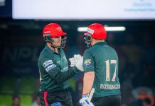 पोखरा एभेन्जर्सले कर्णाली याक्सलाई दियो २०२ रनको लक्ष्य