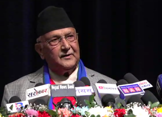 ईश्वर पोखरेललाई हराउँदै एमाले अध्यक्षमा केपी शर्मा ओली विजयी