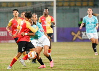 साफ महिला क्लब च्याम्पियनसिप फुटबल प्रतियोगिताको उपाधि इस्ट बङ्गाललाई