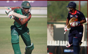 एसिसी यु–१९ एसिया कप क्रिकेट प्रतियोगितामा आज नेपाल र बंगलादेश बिच प्रतिस्पर्धा