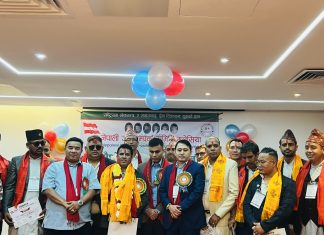 नेपाली जनसम्पर्न समिति मलेसियाको सभापतिमा पुन: चोलकान्त पंगेनि निर्वाचित।