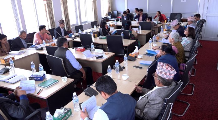 आज दुई संसदीय समितिको बैठक बस्दै