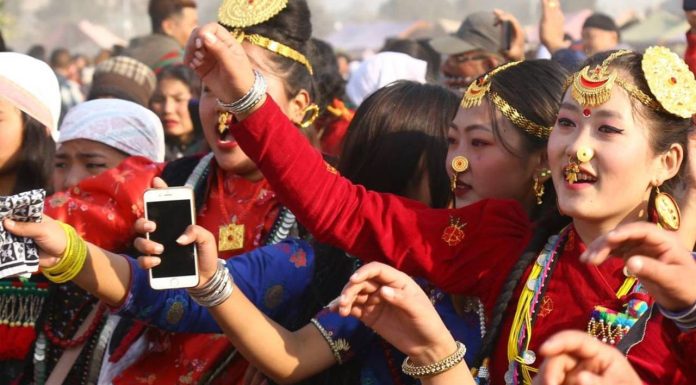 भूमेस्थानमा पूजा आराधना गरी उभौली पर्व मनाइँदै