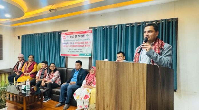 सुकुम्बासी बस्तीलाई पर्याप्त सूचना र समय दिनु पर्थियो : महामन्त्री पौडेल