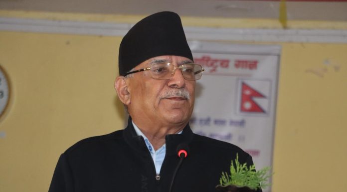 रोल्पा जीप दुर्घटना : प्रचण्डद्वारा पीडित परिवारलाई सान्त्वना